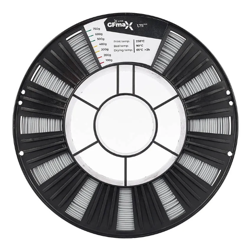 Катушка X-Line GFmax-пластика REC 1.75мм, 750г, серая (НФ-00001035)