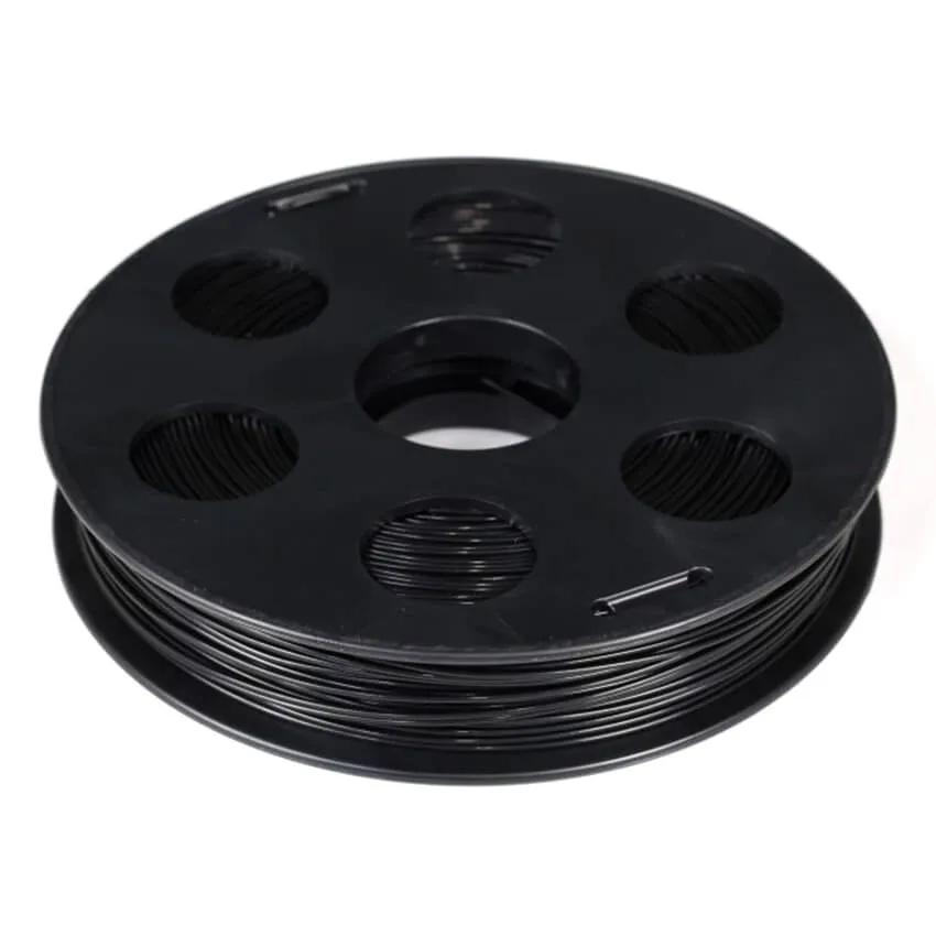 Катушка ABS CF пластика Bestfilament 1.75 мм 0.5 кг, черная