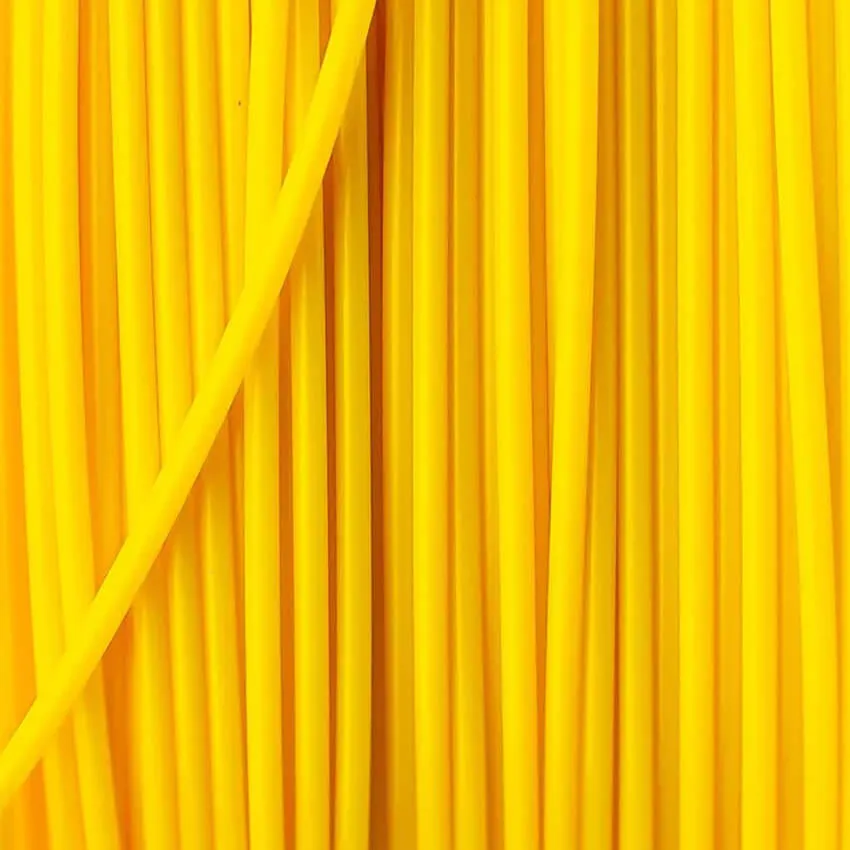 Катушка пластика REC PLA 1.75мм 0,75 кг, желтая