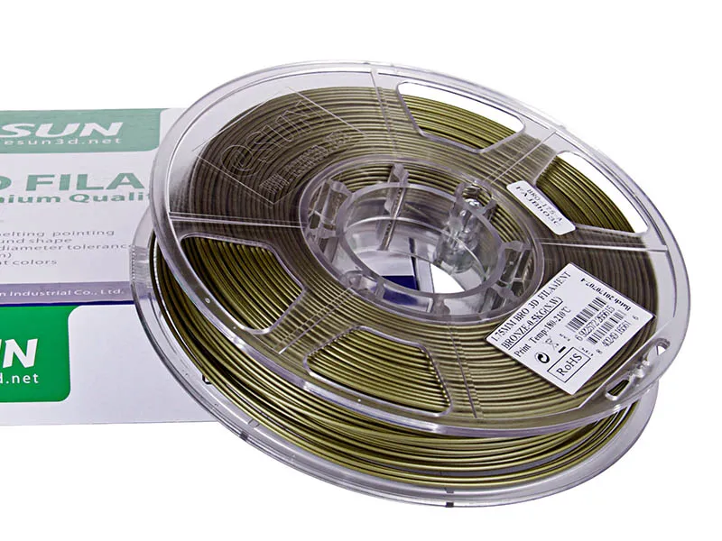 Катушка пластика Bronze ESUN 1.75 мм 0,5кг. (BRO175A05)