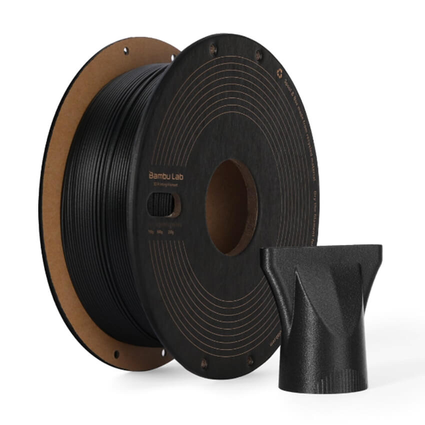 Катушка PPA-CF пластика Bambu lab 1.75 мм 0.75 кг, черная
