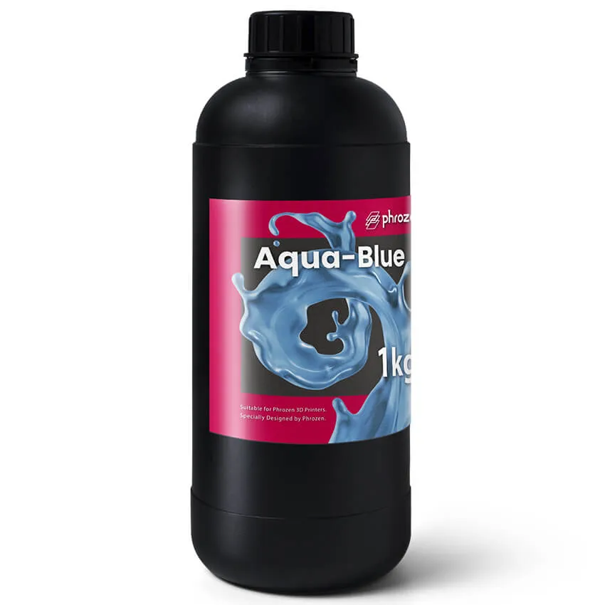 Фотополимер Phrozen Aqua Blue, голубой (1 кг)