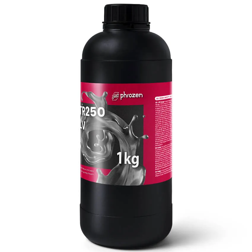 Фотополимерная смола Phrozen TR250LV High Temp, серая (1 кг)
