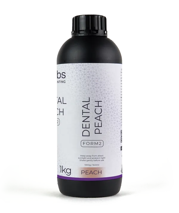 Фотополимер HARZ Labs Dental Peach Form2, персиковый (1 кг)