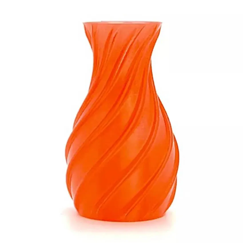 Катушка пластика REC RELAX (PETG) 1.75мм 0,75 кг, прозрачная красная