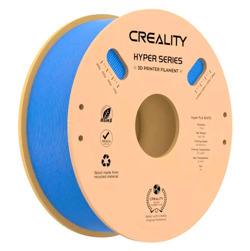 Катушка Hyper PLA-пластика Creality 1.75 мм 1кг, синяя