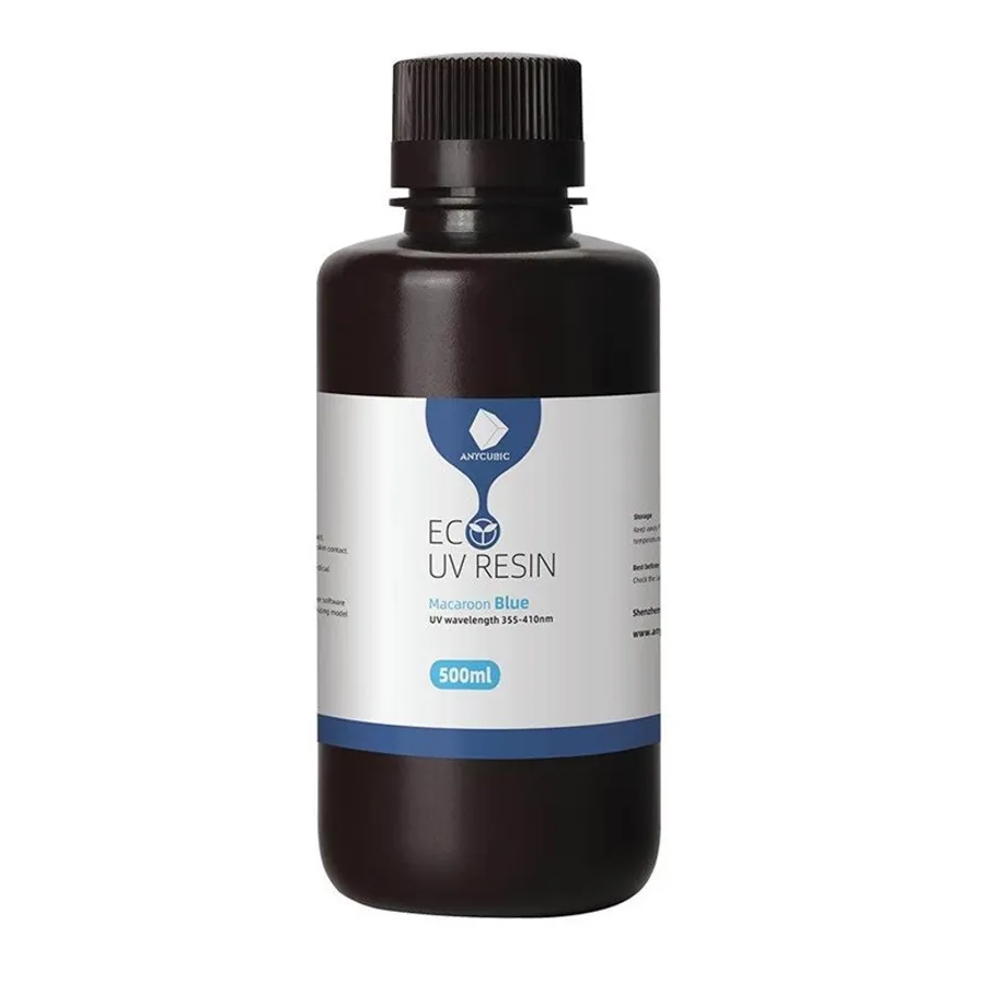 Фотополимер Anycubic ECO Plant-based, голубой (0,5 кг)