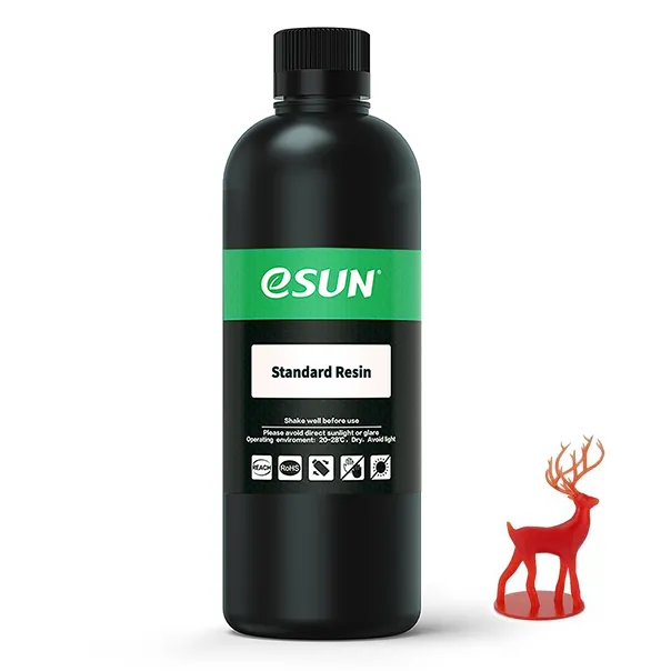 Фотополимер ESUN Standard красный (1 кг)