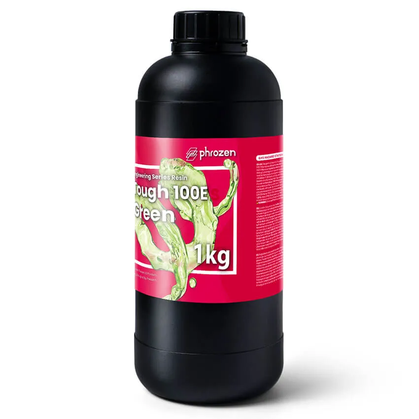 Фотополимерная смола Phrozen Engineering Tough 100E, зеленая (1 кг)