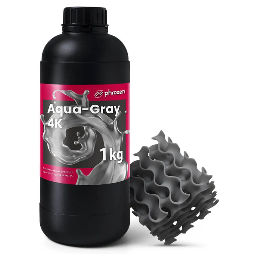 Фотополимер Phrozen Aqua Gray 4K, серый (1 кг)