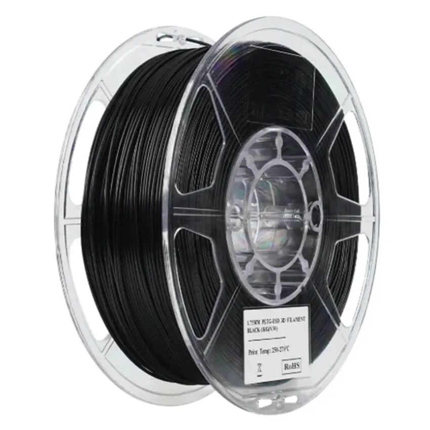 Катушка PETG-ESD пластика ESUN 1.75 мм 1кг., черная