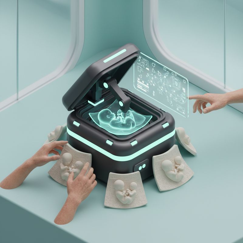 Бесплатные 3D-печатные тактильные УЗИ для слепых родителей: запуск программы First Hello в Великобритании