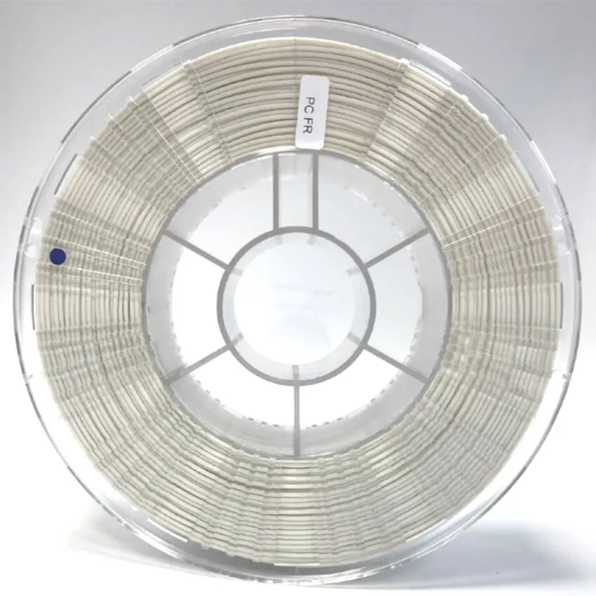 Катушка пластика REC PC FR 1.75мм 0.75 кг, белая