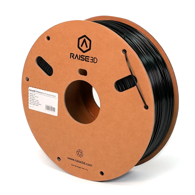 Катушка PC-пластика Raise3D Premium, 1.75 мм, 1кг, черная
