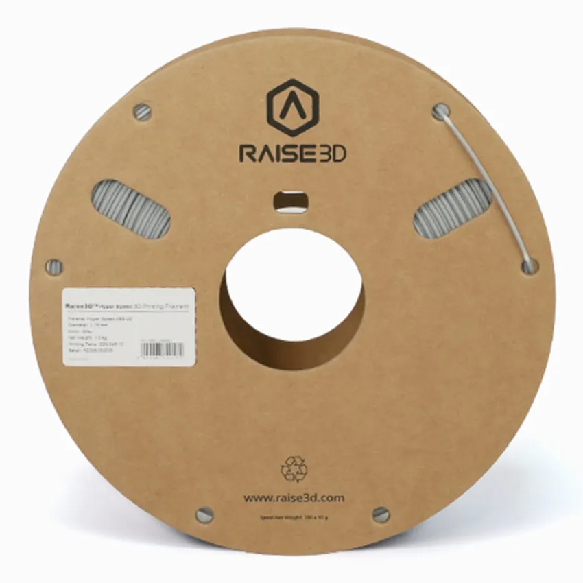 Катушка ABS-пластика Raise3D Hyper Speed 1.75 мм 1кг., серая