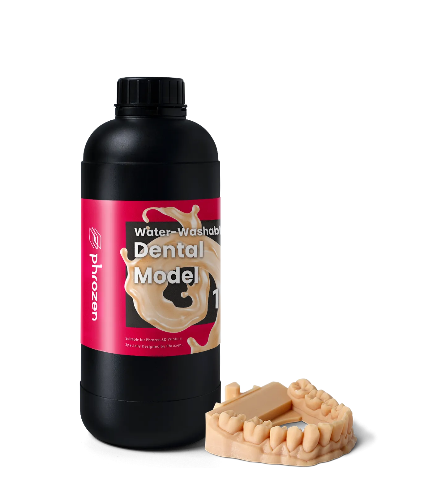 Фотополимер Phrozen Water Washable Dental Model, бежевый (1 кг)