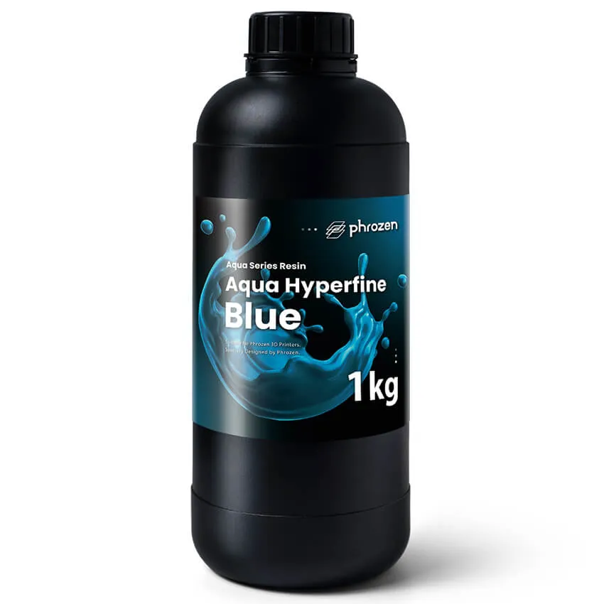 Фотополимерная смола Phrozen Aqua Hyperfine, синяя (1 кг)