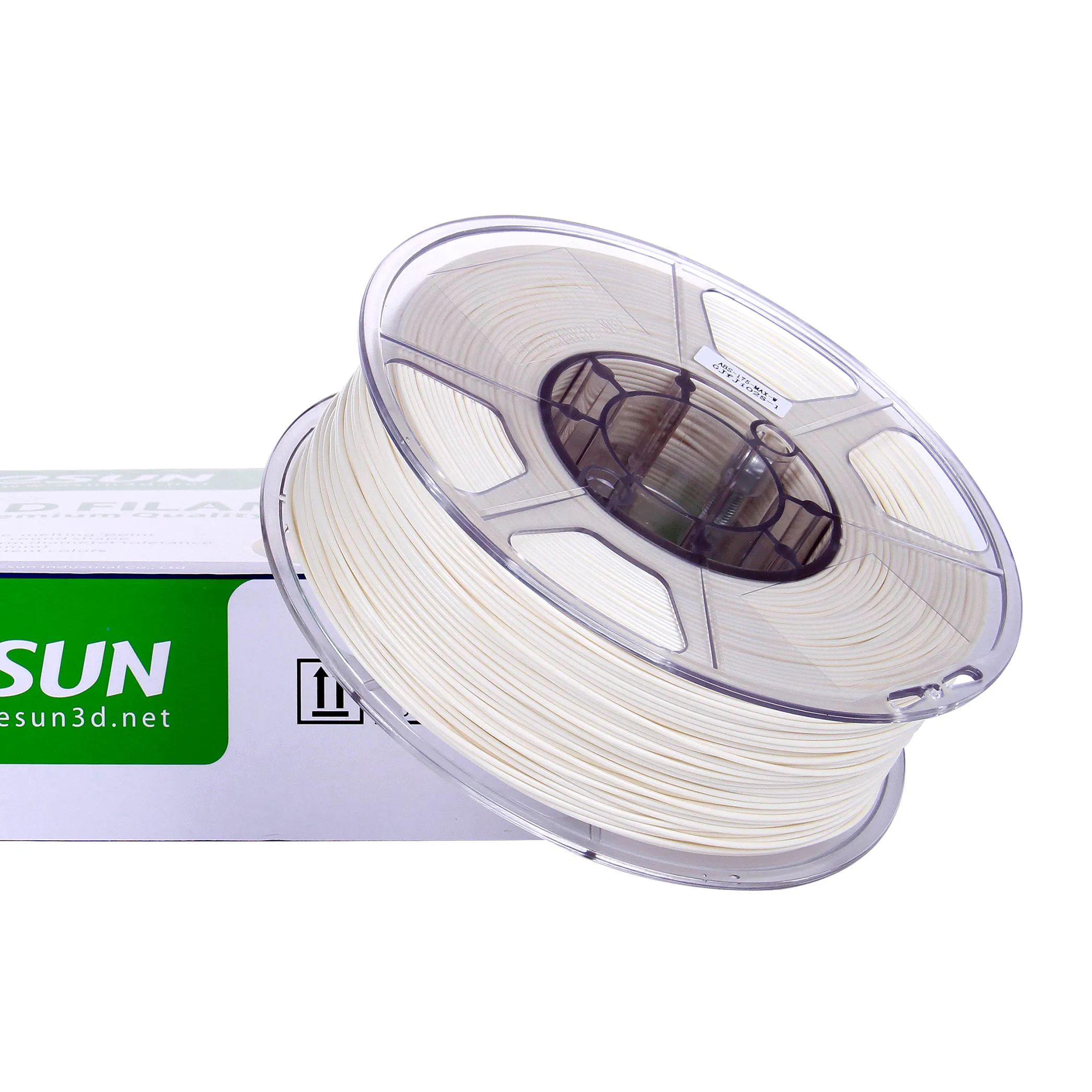 Катушка пластика eSUN eABS MAX, 1.75 мм, 1 кг, белая