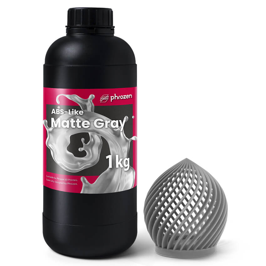 Фотополимер Phrozen ABS-like Matte Gray, серый (1 кг)