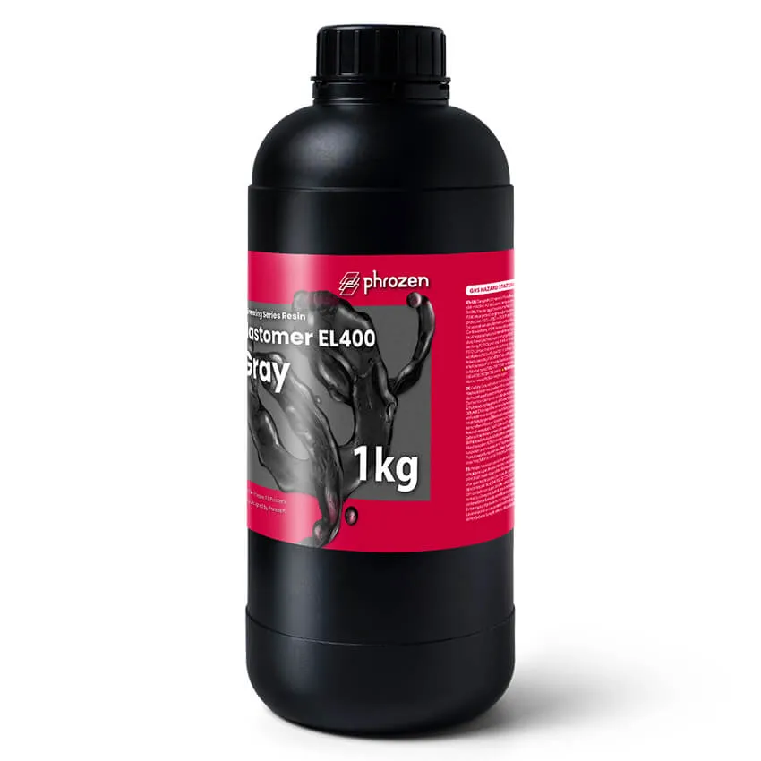 Фотополимерная смола Phrozen Elastomer EL400, серая (1 кг)