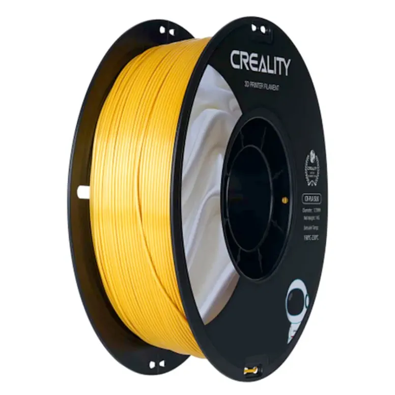 Катушка CR-Silk пластика Creality 1.75 мм 1кг, золотая
