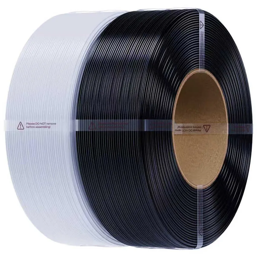 Катушка CR-PETG-пластика Creality 1.75 мм 2кг., черная+белая (3301030134), без катушек