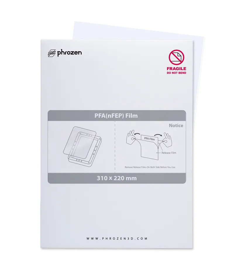 Пленка nFEP для ванны (310х220 мм) для 3D принтера Phrozen Sonic Mighty 8K / Sonic Mighty 12K / Sonic Mighty Revo