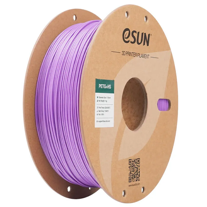 Катушка PETG+HS пластика ESUN 1.75 мм 1кг, пурпурная
