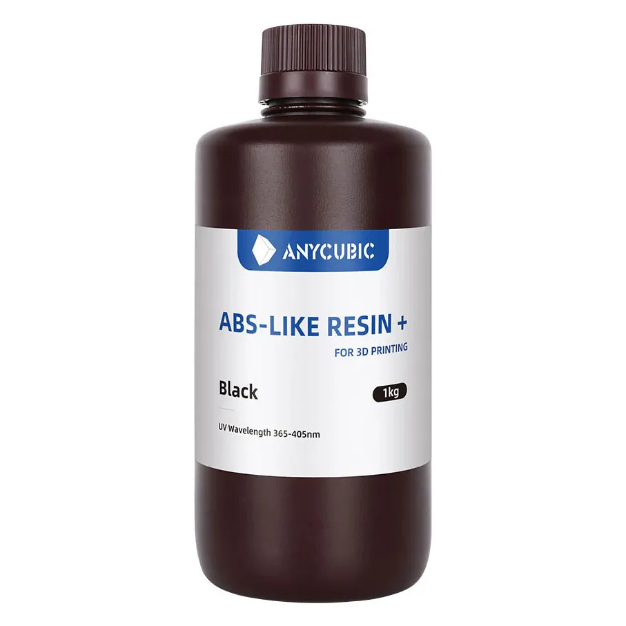 Фотополимерная смола Anycubic ABS-Like Resin+, черная (1 кг)