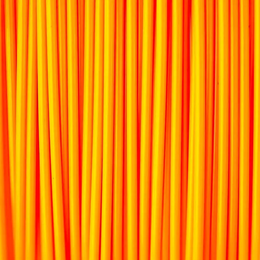 Катушка пластика REC PLA 1.75мм 0,75 кг, оранжевая