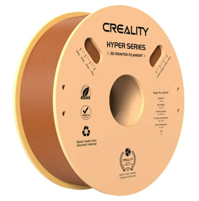 Катушка Hyper PLA-пластика Creality 1.75 мм 1кг., коричневая