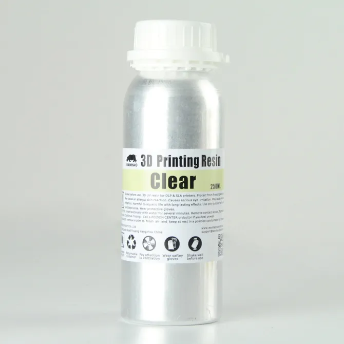 Фотополимер Wanhao Standard Resin, натуральный (250 мл)