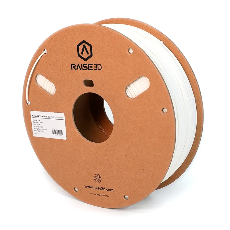 Катушка PLA-пластика Raise3D Premium, 1.75 мм, 1 кг, белая