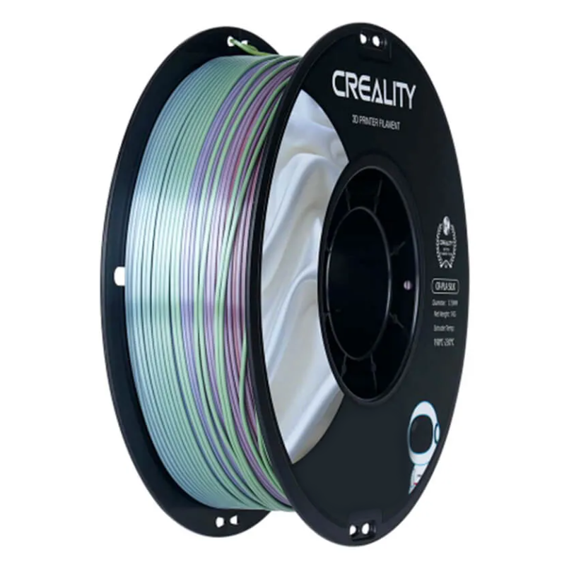 Катушка CR-Silk пластика Creality 1.75 мм 1кг, радужная (3301120003)