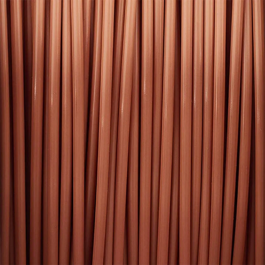 Катушка пластика REC PLA Silk 1.75мм  0.75 кг, медная