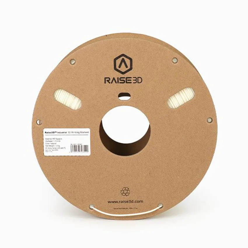 Катушка пластика Raise3D Industrial PET Support FilamentF, 1.75 мм, 1кг, натуральная