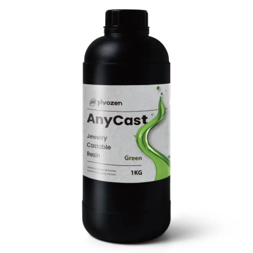 Фотополимерная смола Phrozen AnyCast Resin, зеленая (1 кг)