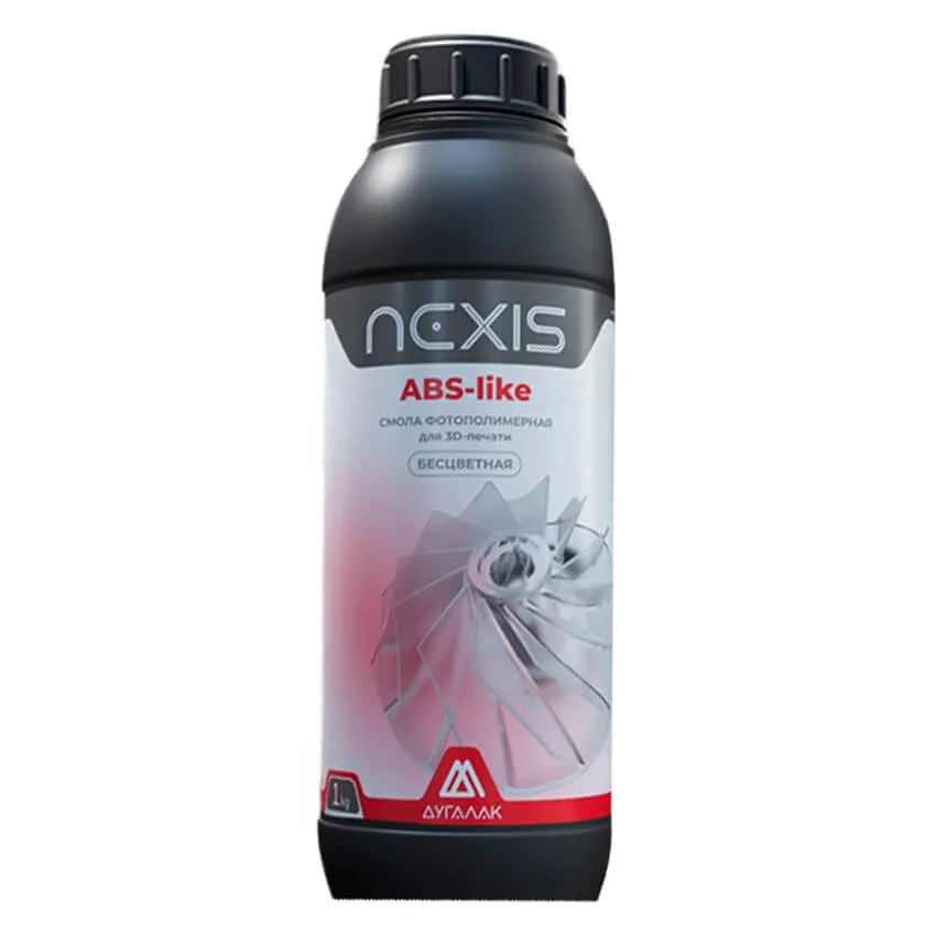 Фотополимерная смола Nexis ABS-Like, бесцветная (1 кг)