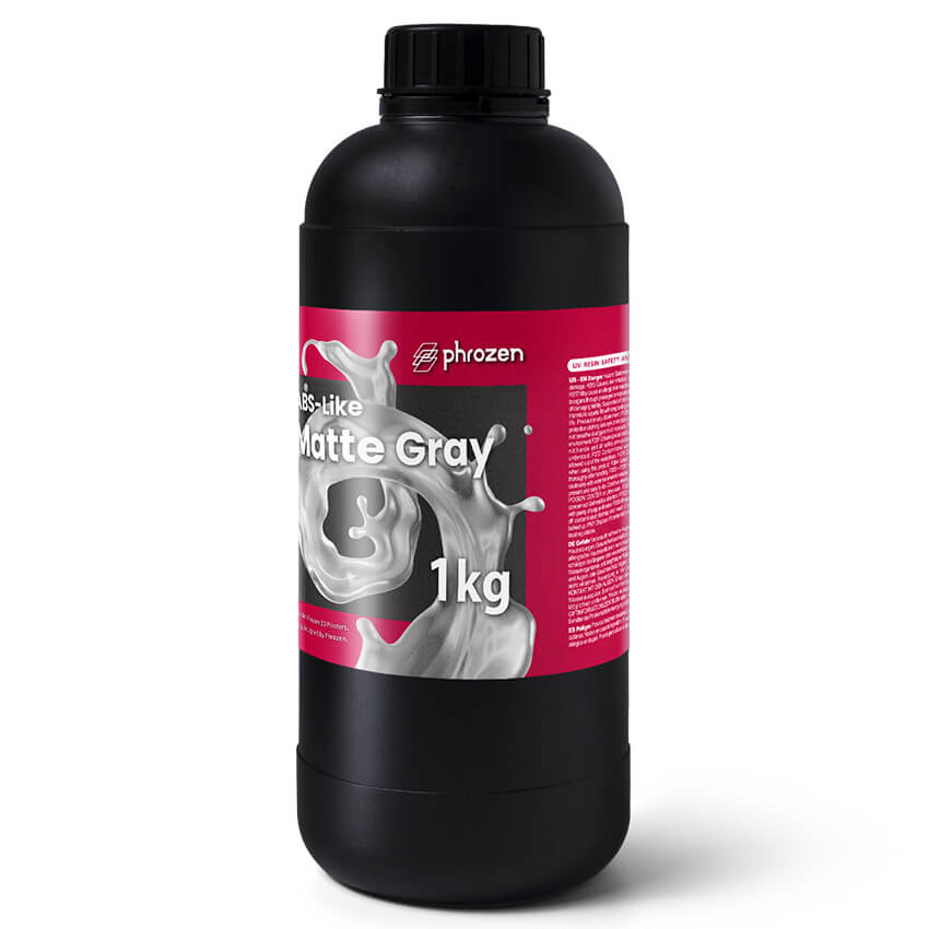 Фотополимер Phrozen ABS-like Matte Gray, серый (1 кг)
