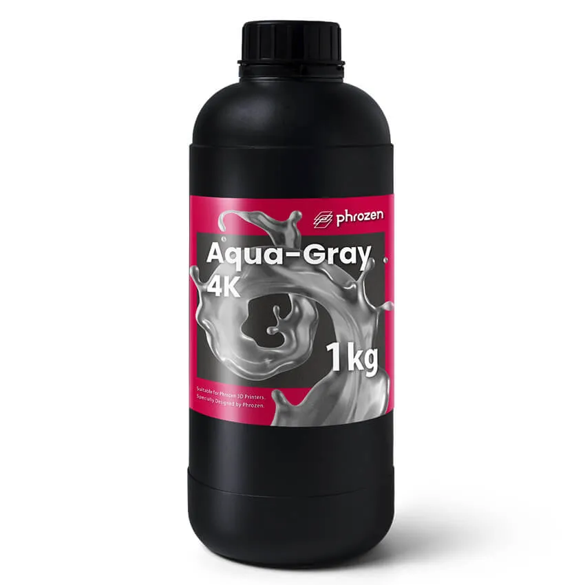 Фотополимер Phrozen Aqua Gray 4K, серый (1 кг)