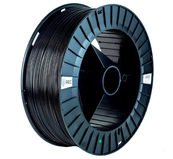 Катушка пластика REC ABS 1.8 мм 2 кг, черная