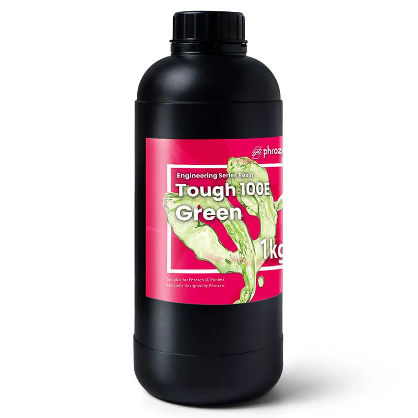 Фотополимерная смола Phrozen Engineering Tough 100E, зеленая (1 кг)
