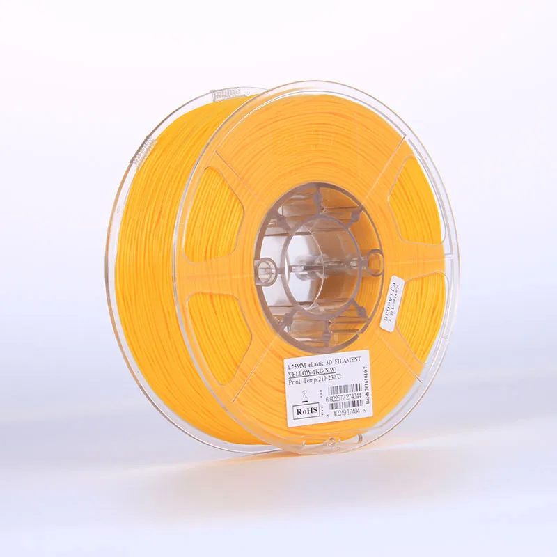 Катушка eLastic-пластика ESUN 1.75 мм 1кг., желтая