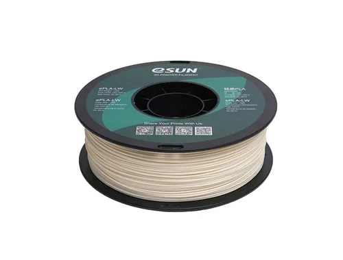 Катушка PLA-LW пластика ESUN 1.75 мм 1 кг., белая