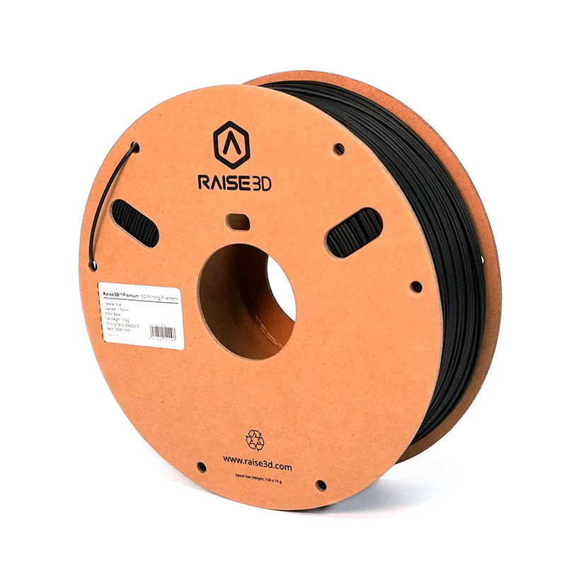 Катушка PLA-пластика Raise3D Premium, 1.75 мм, 1 кг, чёрная