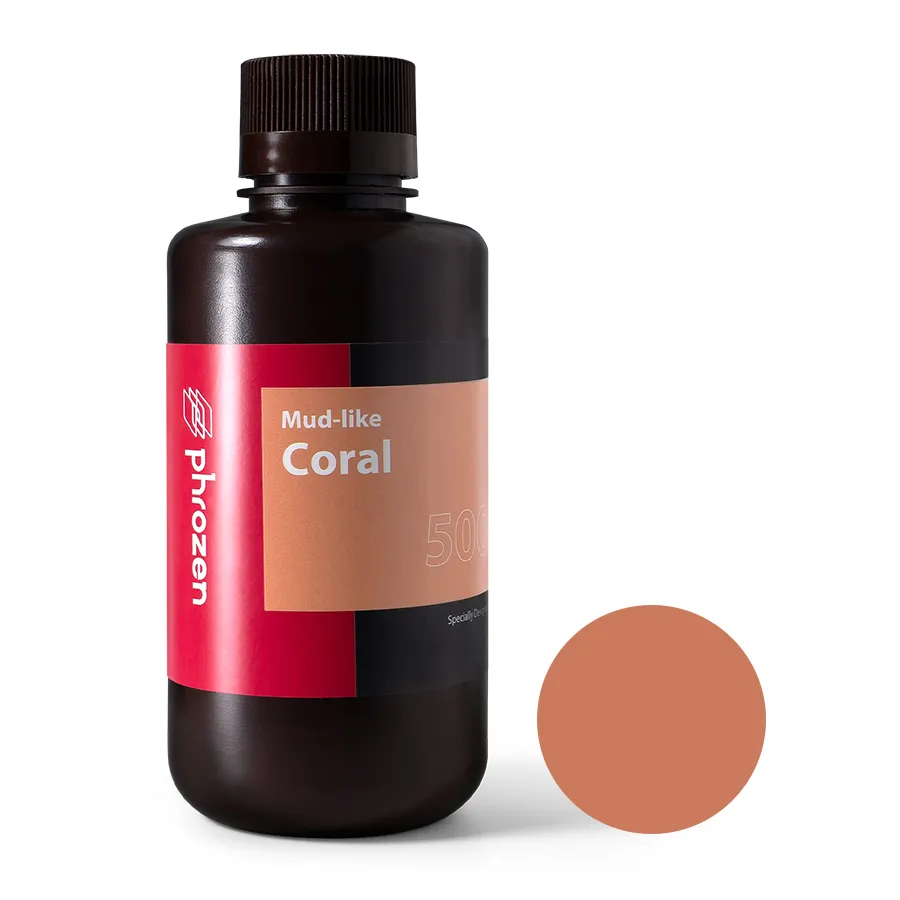 Фотополимер  Phrozen Mud-Like, коралловый (0,5 кг)