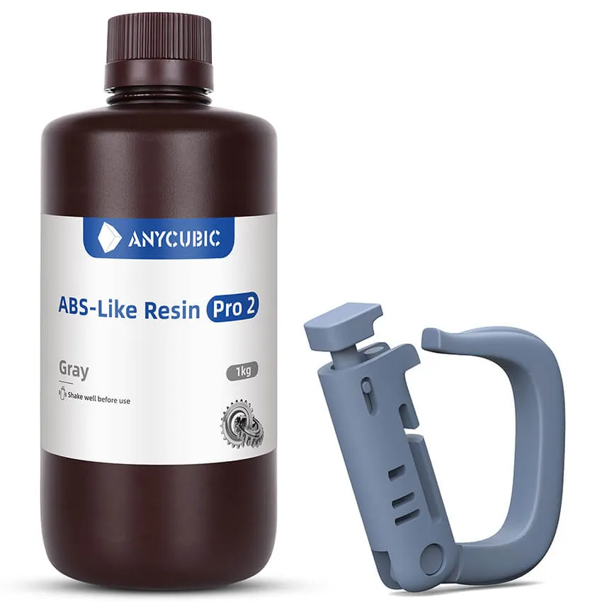Фотополимерная смола Anycubic ABS-Like Pro 2, серая (1 кг)