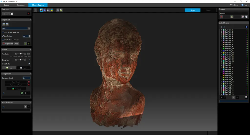 3D сканер HP 3D Structured Light Scanner Pro S3