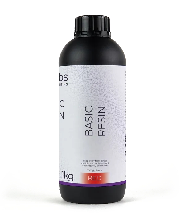 Фотополимер HARZ Labs Basic Resin, красный (1 кг)
