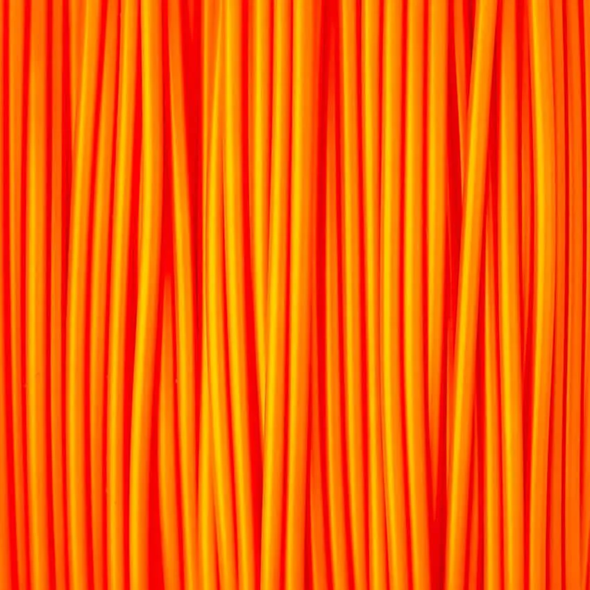 Катушка пластика REC ABS 1.75мм 0,75 кг, оранжевая